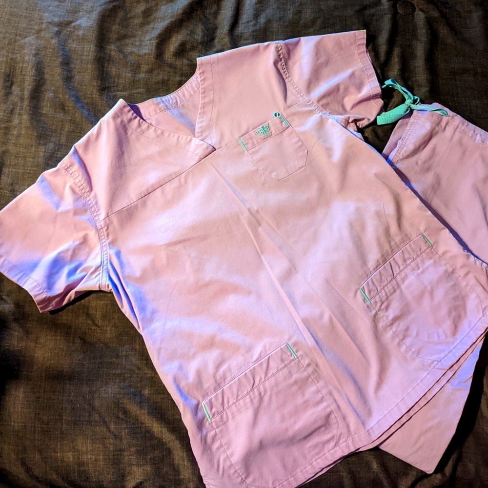 Med Couture Scrub Set Medium Tall